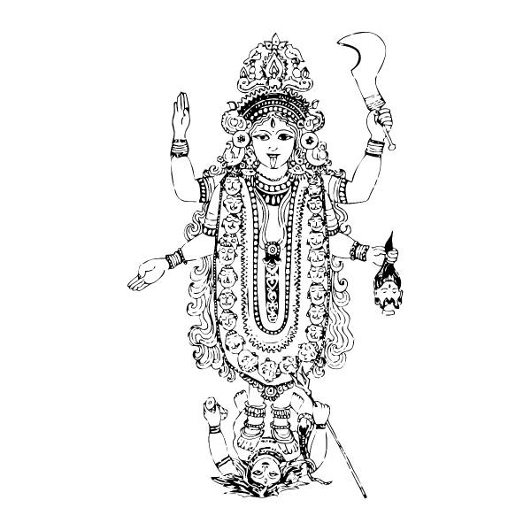 » maa kali full png clipart